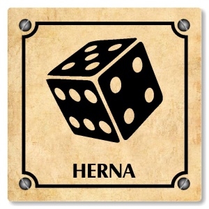 Herna, 100x100mm, pergamen, Kansas
